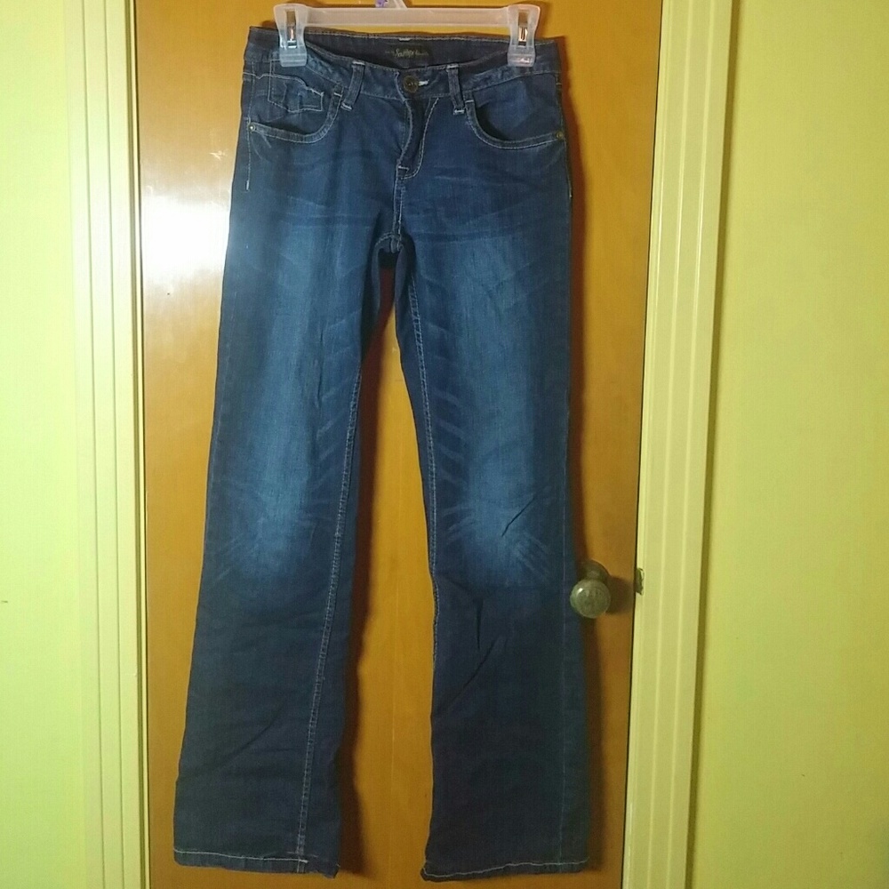 South Pole Straight Leg Blue Jeans Size 5 Juniors